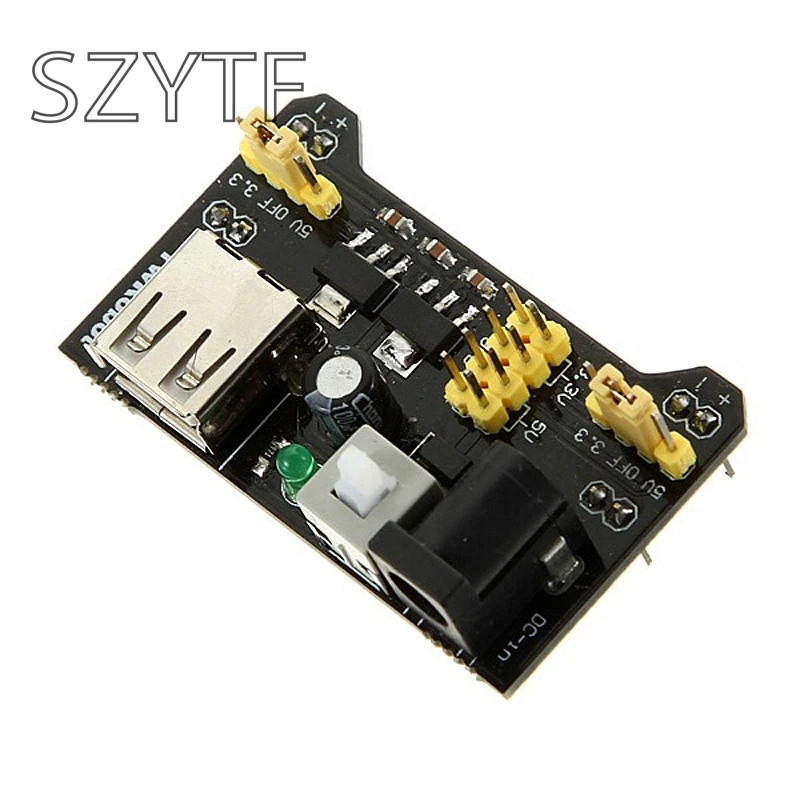 3.3V5V MB102 макетная плата силовой модуль + MB 102 830 точек без пайки прототип хлебная