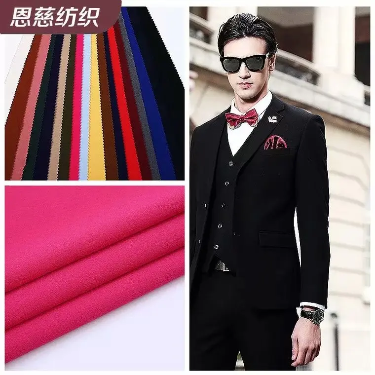 Новый продукт производители поставляют TR четырехполосный стрейч костюм ткань