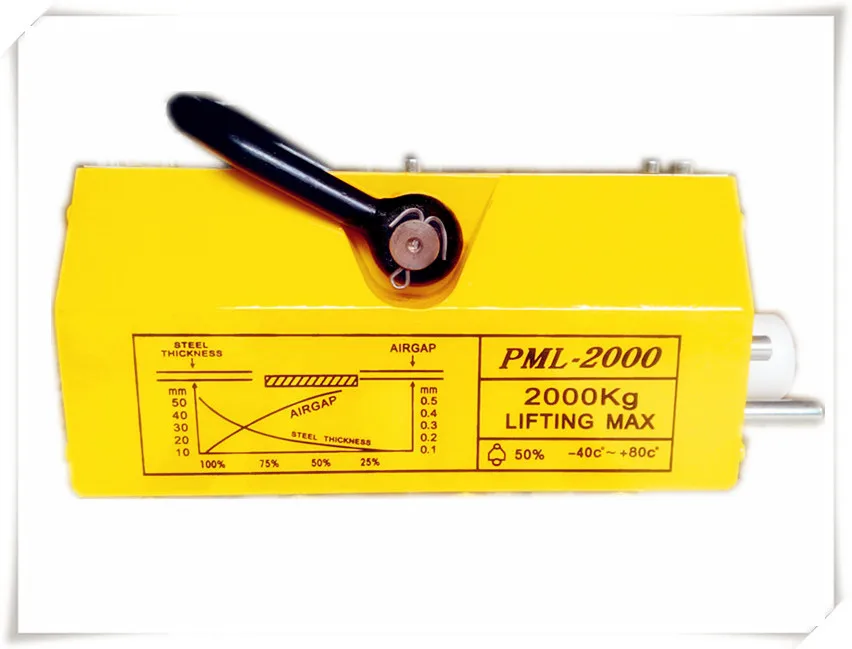 Стальной Магнитный подъемник 2000 кг тяжелый подъемный кран магнит 4400lb|magnet magnet|magnet