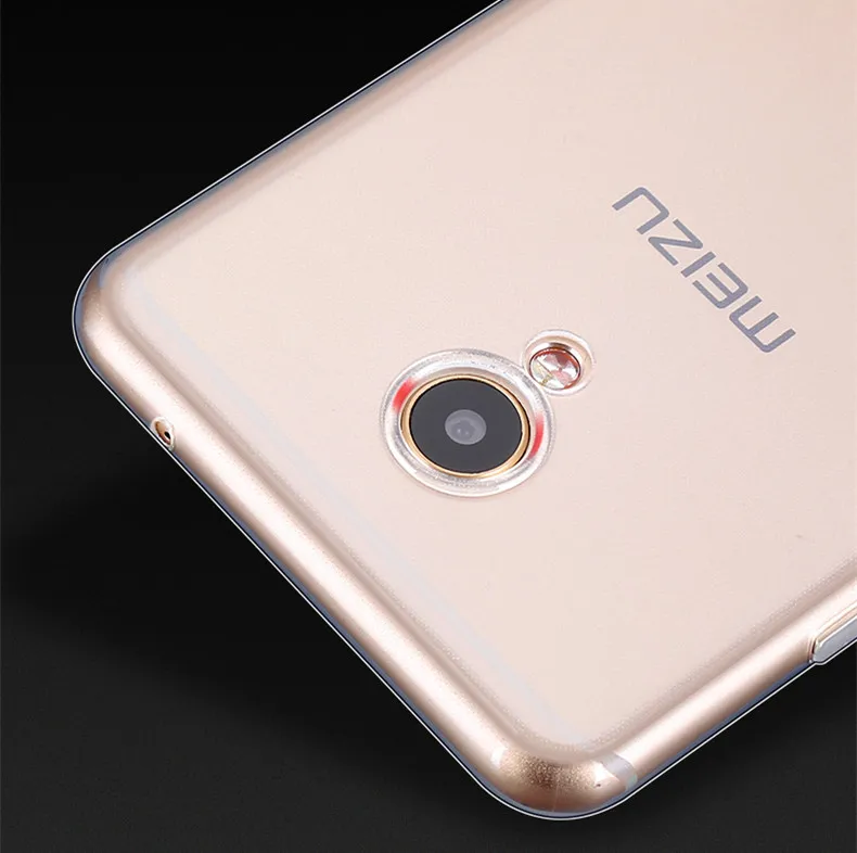 Ультратонкий Мягкий ТПУ чехол UPaitou для Meizu MX6 силиконовый прозрачный MX 6 простой и