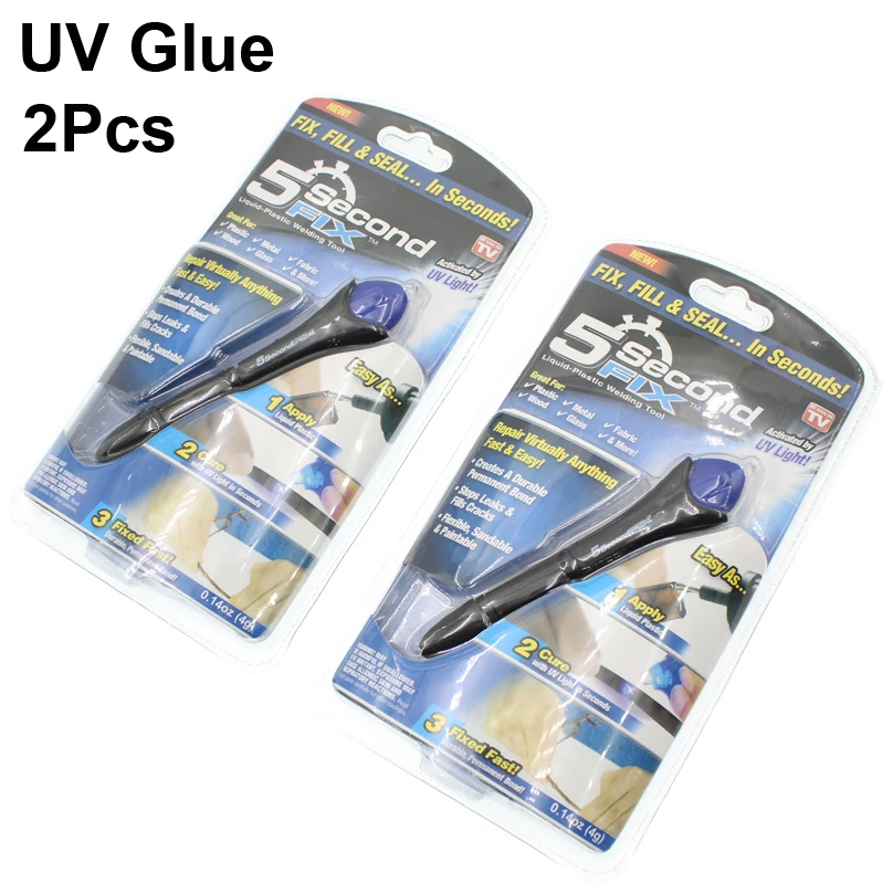 2 шт жидкий сильный супер УФ Клей 5 секунд фиксированный сенсорный экран кожа