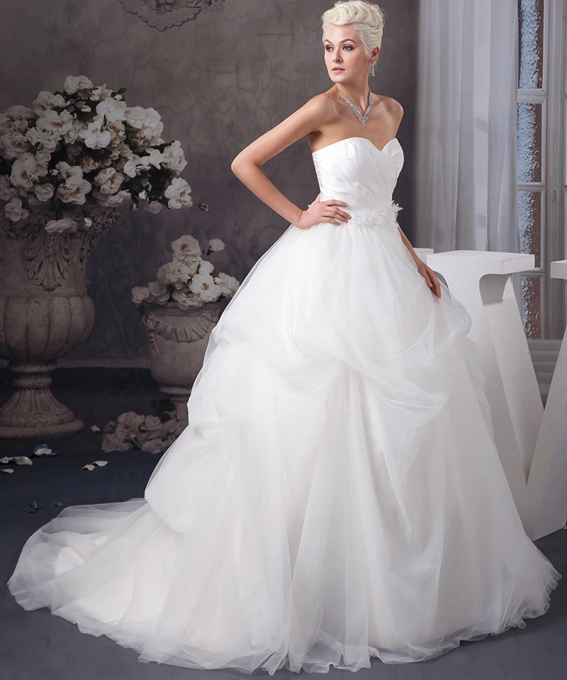 Vestido De Novia 2021 роскошные белые свадебные платья размера плюс для женщин Бальные
