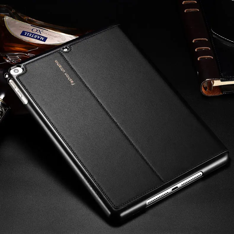 Хороший чехол из натуральной кожи премиум-класса для apple iPad 9,7 дюймов air 1 2, чехол для включения/выключения, защитный смарт-чехол