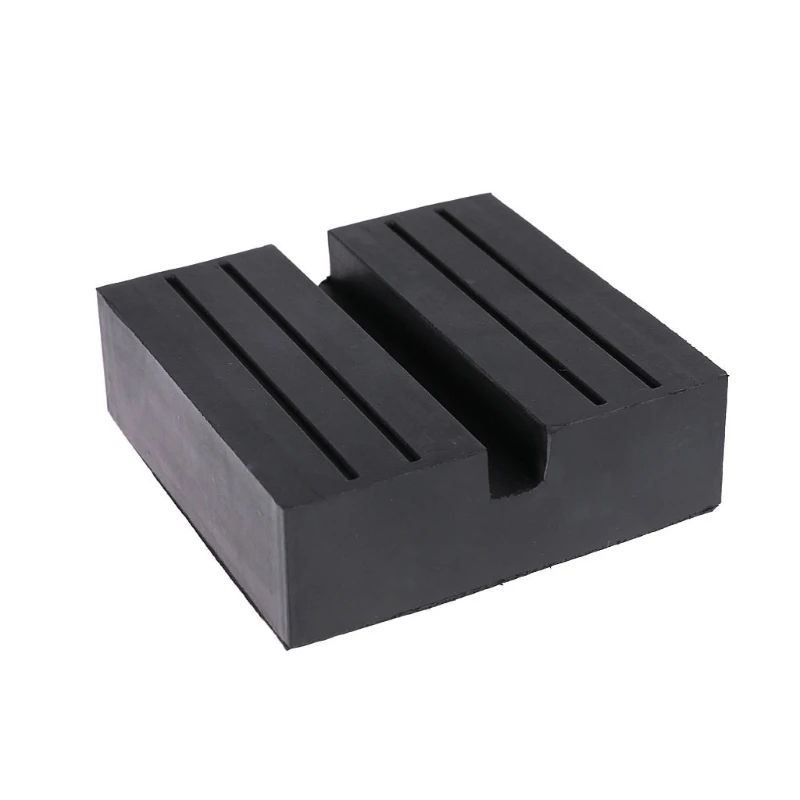 

2021 New Square Universal Slotted Frame Rail Floor Jack Guard Pad Adapter Vehicle Repair