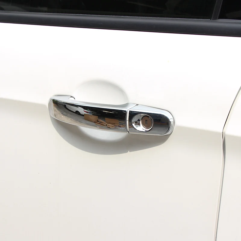 Стайлинг автомобиля хромированная накладка на ручки двери подходит для Ford Focus 2 MK2