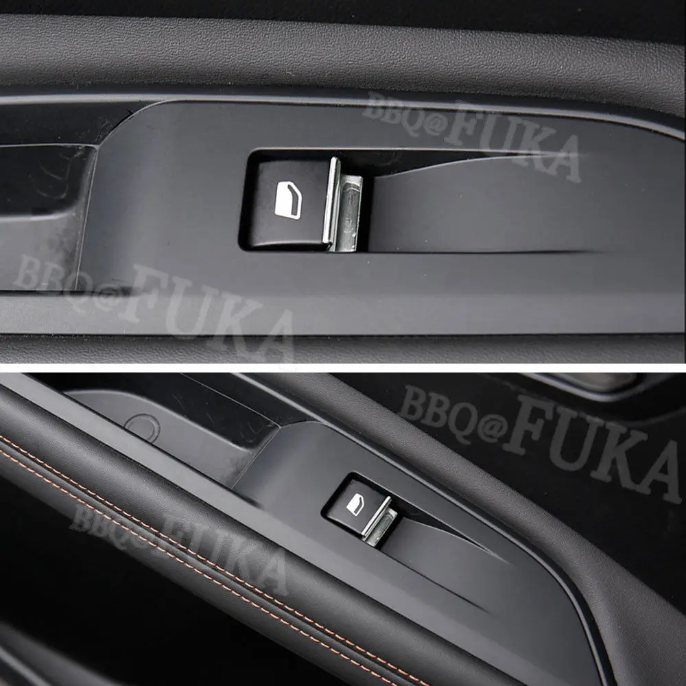 Для Peugeot 308 3008 2014 2015 2016 2017 2018 7 шт. Chrome двери окна лифт переключатель блесток отделка