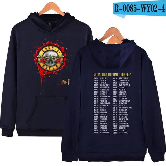 navy blue Мужская толстовка, новинка, GUNS N ROSES, толстовки для мужчин и женщин, толстовки, Осень-зима, панк стиль, Череп, роза, дизайнерский спортивный костюм, верхняя одежда - Цвет: navy blue