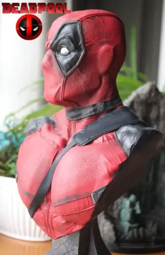 Пользовательские 1/3 Дэдпул с Полимерным Покрытием Смола Статуя Бюст Новый |