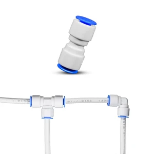 Новый быстроразъемный водяной соединитель типа LT, 38 дюйма, Скользящий замок, быстроразъемный соединитель для водопроводной трубы из полиэтилена, фитинги для водоочистителя