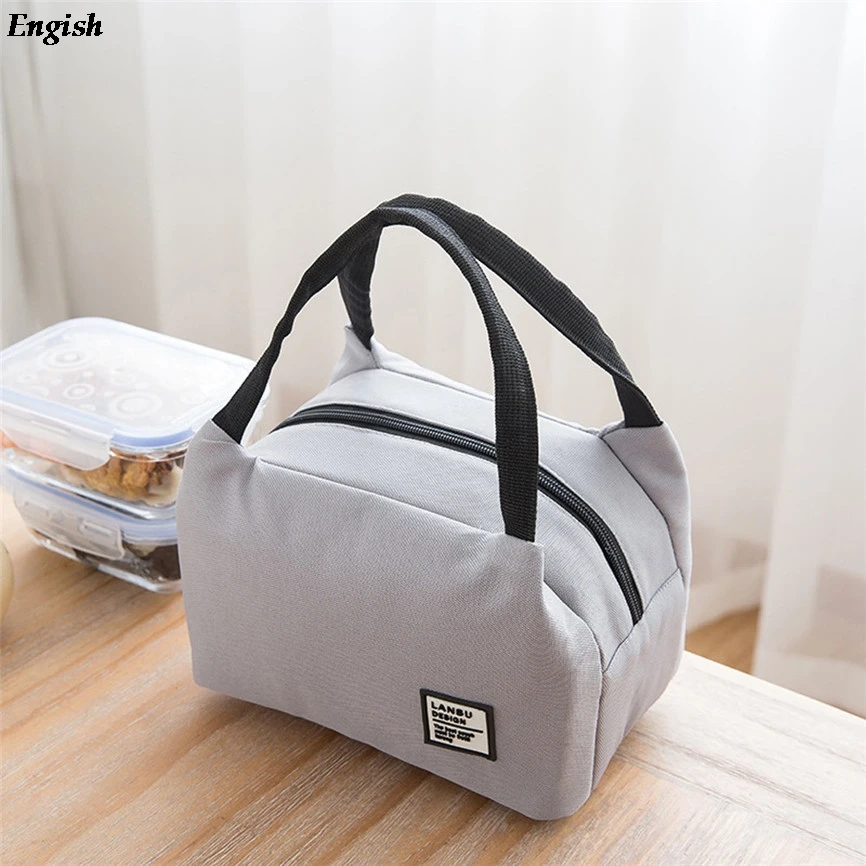 Портативная сумка для ланча 2019 термоизолированная коробка тоут Холщовая Сумка