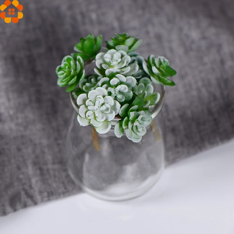 Новинка! 20 шт. искусственные суккуленты трава растение искусственный пейзаж Land