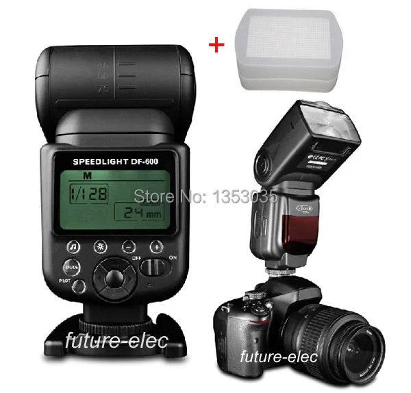 Бесплатная доставка стандартная вспышка Speedlite для Canon Rebel SL1 T3 XS T5i T4i T3i T2i T1i XSi XTi XT/DF
