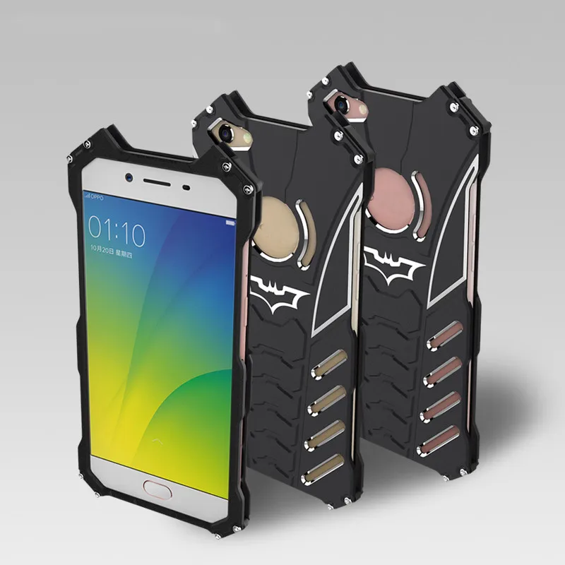 

New R-just Shockproof Dirt Proof Mobile Phone Case For OPPO R9 R9S R9 Plus Case Cover Phone Shell Skin Bag