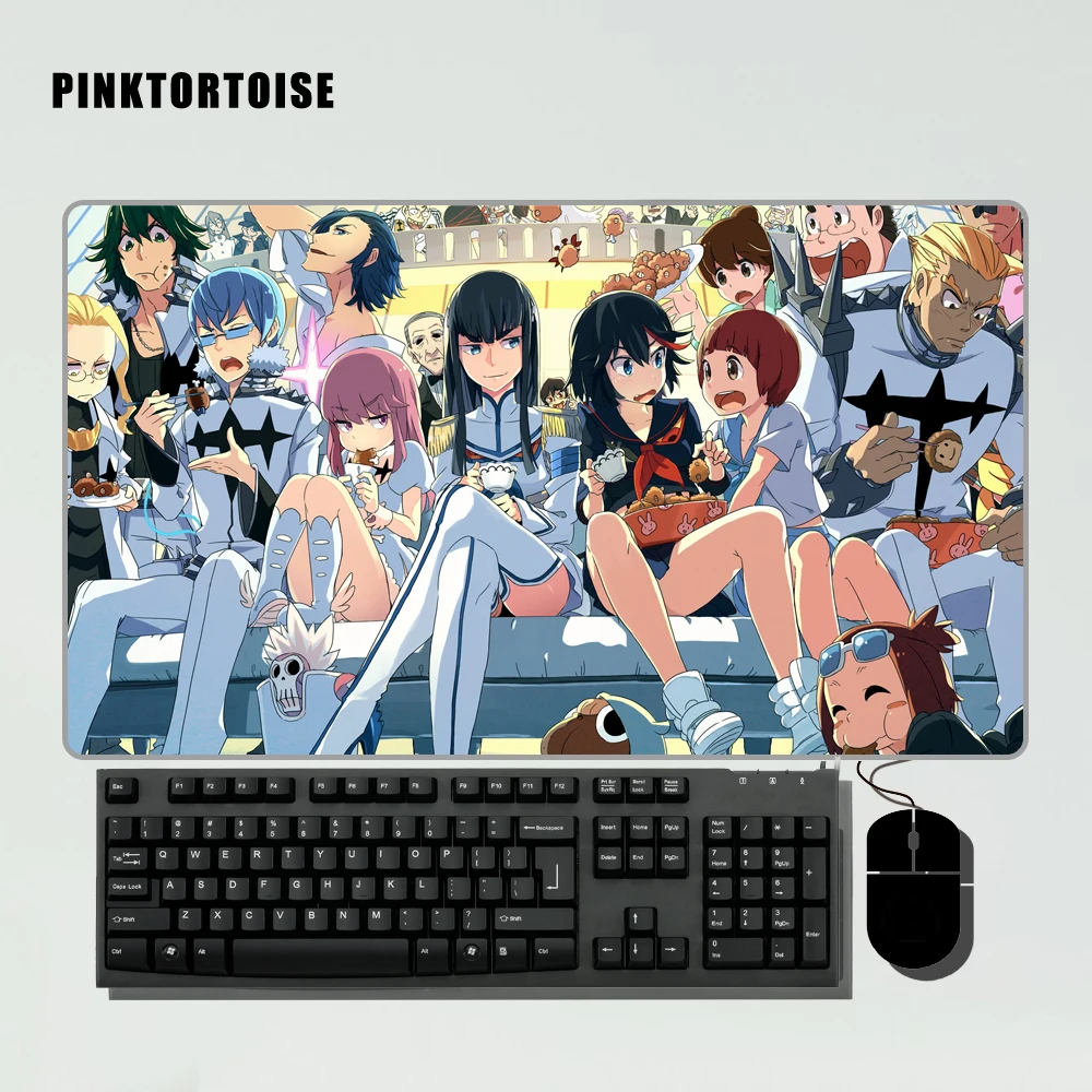 Коврик для мыши PINKTORTOISE большой коврик с аниме KILL la KILL|Коврики мышей| |