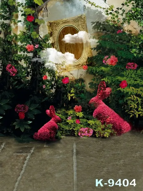 Фоны для студийной фотосъемки новорожденных с зеленым экраном и цветами