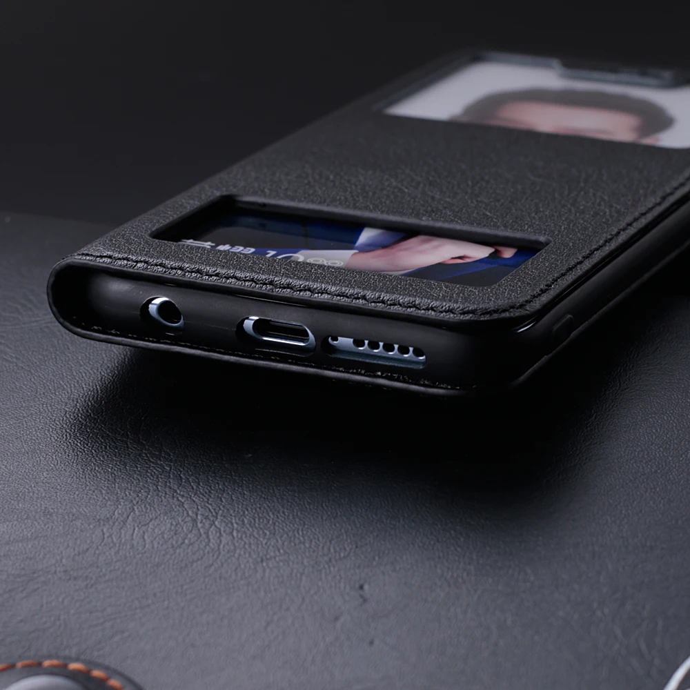 Чехол-книжка из натуральной кожи для huawei honor 10, чехол с окошком, задняя крышка 20 pro, чехлы для телефонов, роскошный фирменный дизайн