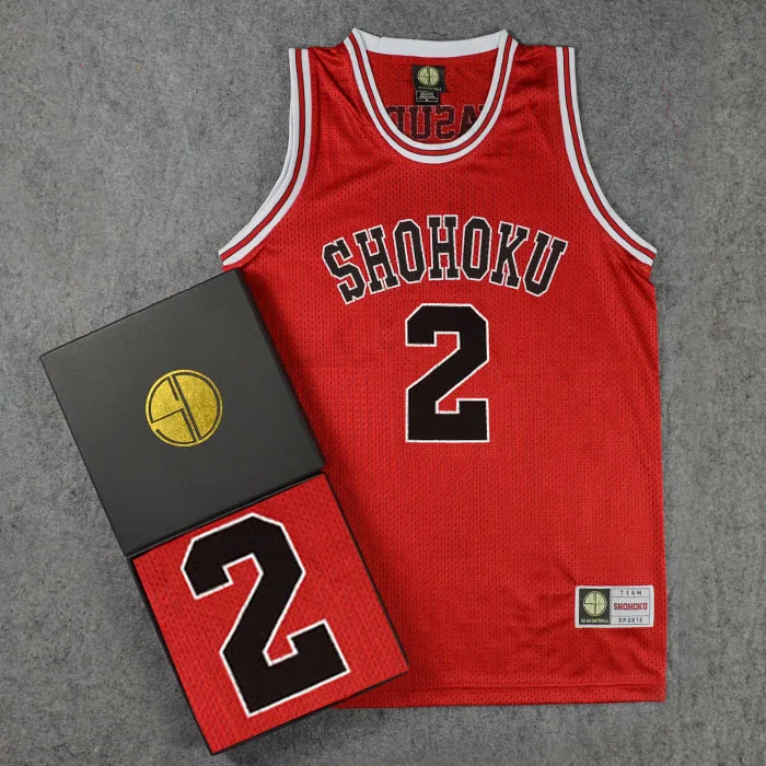 Трикотажная футболка для баскетбола без рукавов с рисунком аниме Slam Dunk костюм