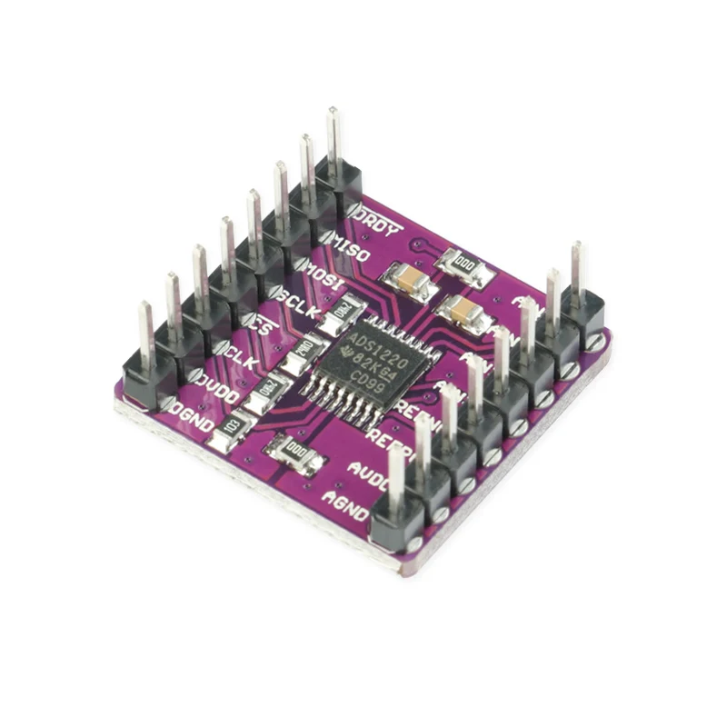 Новый ADS1220 ADC 24-битный преобразователь модуль I2C низкая мощность аналого-цифровой