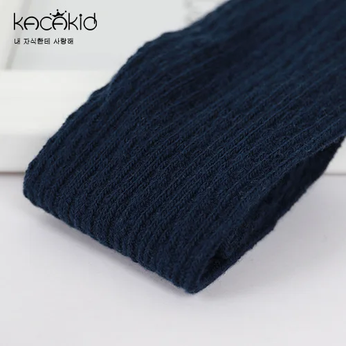 navy blue От 0 до 2 лет, детские колготки унисекс милые однотонные колготки для маленьких мальчиков и девочек удобные колготки для малышей 182 - Цвет: navy blue