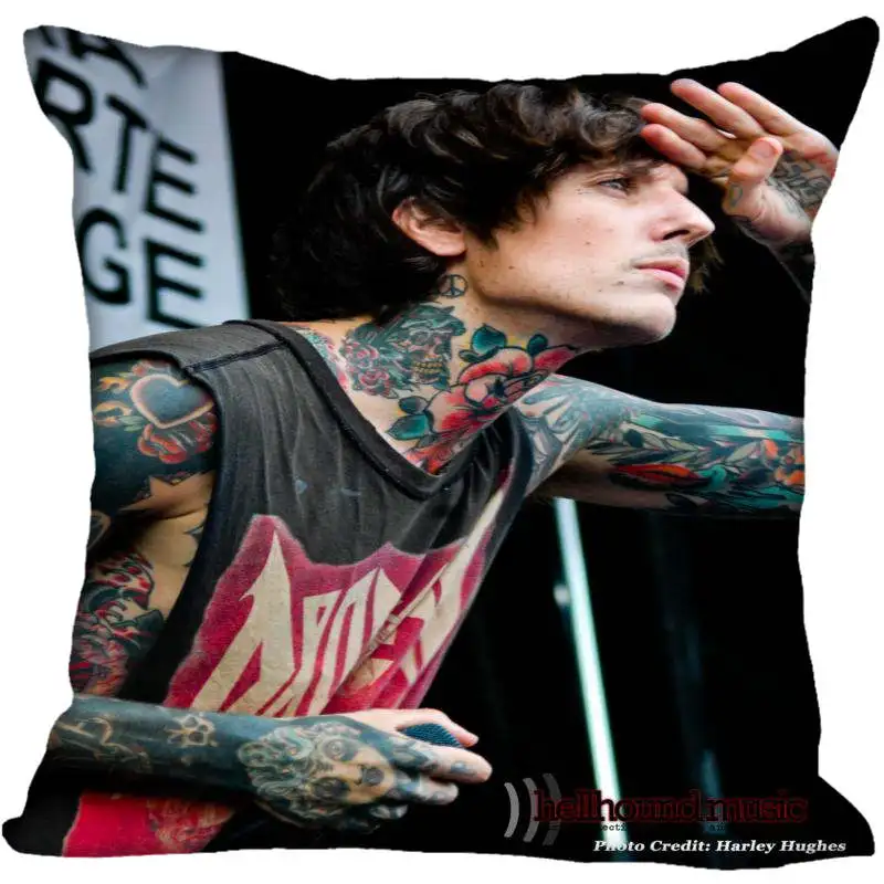 Изготовленный на заказ для мобильных телефонов с надписью Bring Me The Horizon квадратная
