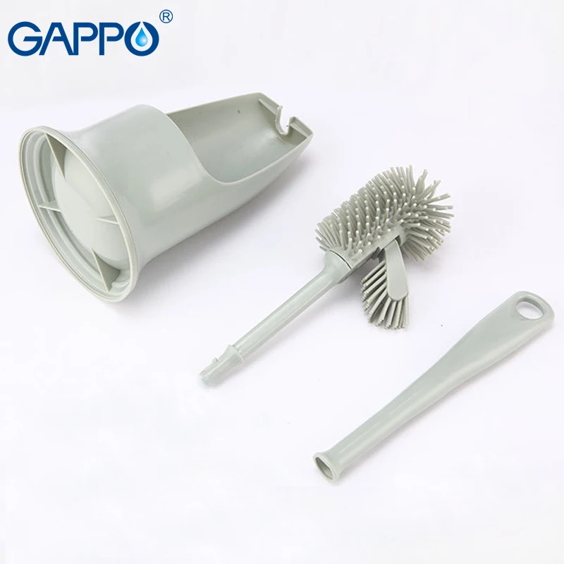

GAPPO Toilet brush Holders green toilet brush set TPR+PP material toilet brush deck bathroom hardware accesories