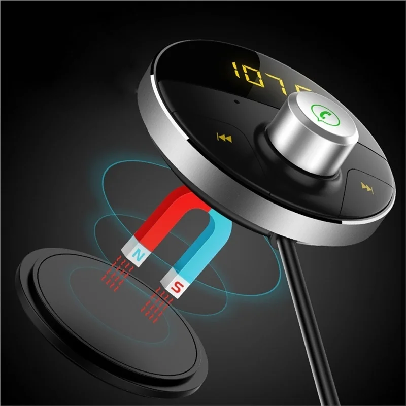 Bluetooth Handsfree Car Kit AUX Audio Jack MP3 плеер беспроводной fm-передатчик Авто USB адаптер Phone