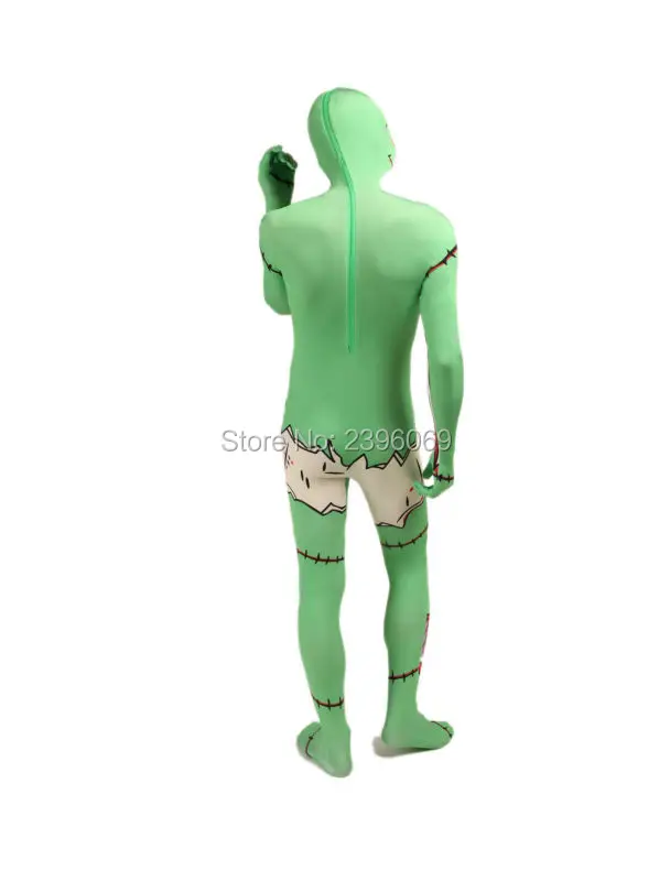 

(LS092)internal organs Walker Spandex Full Body Pattern Multicolor Zenai Fetish Suits Halloween Costume