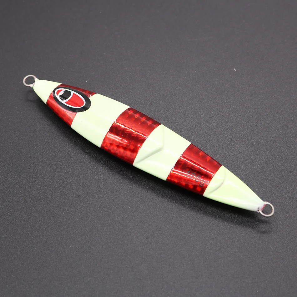 

Slow jig Cranky 100g 120g Slow Pitch Jigging Two Edges Metal Jig Saltwater Fishing Lures