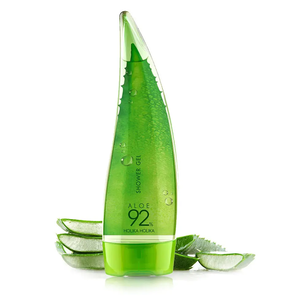 HOLIKA HOLIKA Aloe 92% Shower Gel 250ml Skin Care Whitening Moisturizing Shower Gel Best Korean Cosmetics