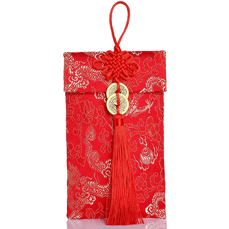 2 шт./лот цветение сливы/дракон/фотонекс вышивка китайские традиционные Красные