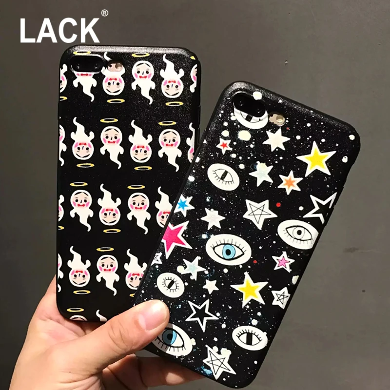 LACK Звезда Моды Прекрасный Ангел Большой Глаз Телефон Случаях Для iphone 6 Case s 7 Плюс