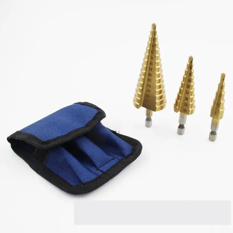 3 шт. Метрическая Спираль Флейта пагода Форма отверстия Cutter 4-12/20/32 мм HSS Сталь