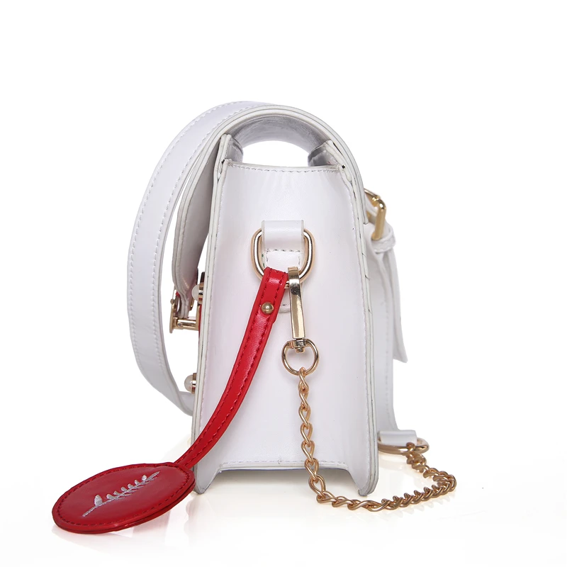 Кунцит Фирменная Новинка Вышивка с цветочным принтом клапаном Для женщин