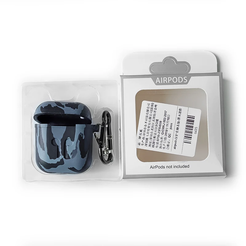 Мягкий силиконовый чехол для i12 tws/Apple Airpods1/2/i9S/i10 tws/i10s/i10 max/i11/i13 Tws чехол для зарядки AirPods силиконовый чехол - Цвет: Black grey