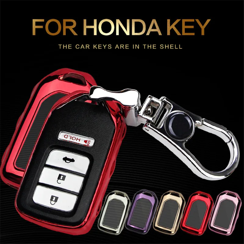 Kukakey ТПУ для Honda avancier CRV VEZEL коврик автомобиля XRV Fit Civic Jazz автомобильный ключница