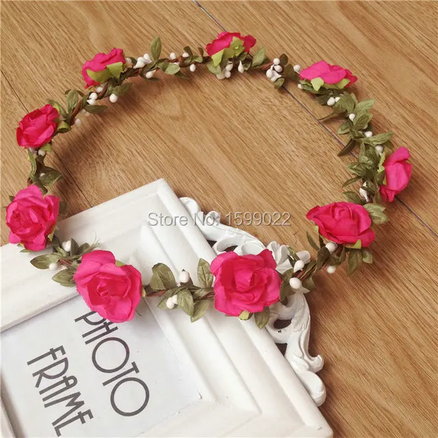 Женский венок с зелеными листьями 3 шт./лот|bridesmaid headpieces|headband bohoboho hair |