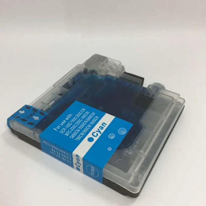 Vilaxh для Brother LC38 lc67 чернильный картридж совместимый DCP J140W J145C 165C 185C 195C|Чернильные