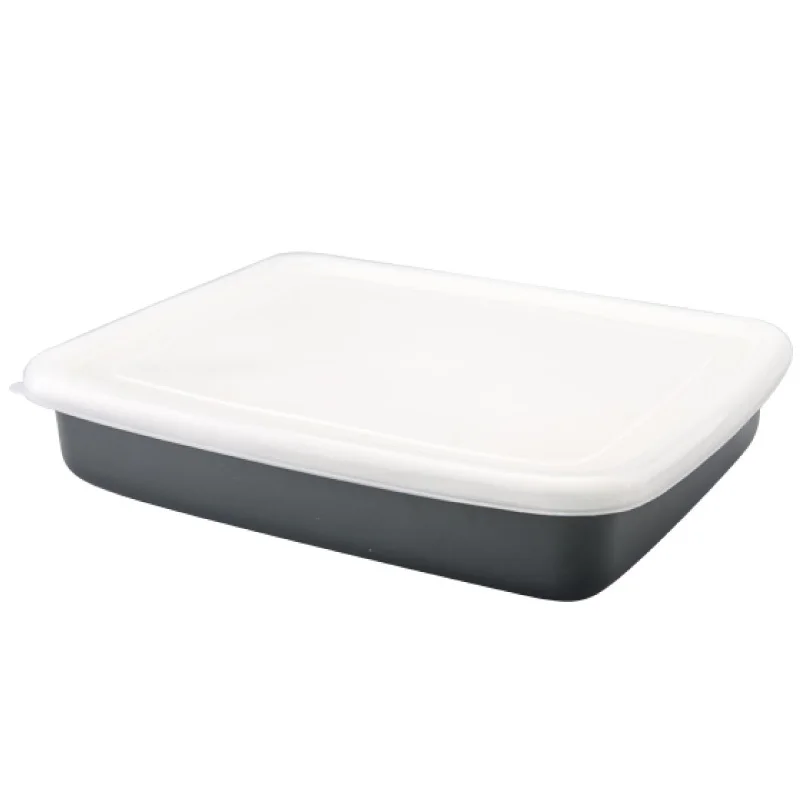 Контейнер для хранения нескольких предметов герметичная коробка кухонная фарфоровая эмалированная