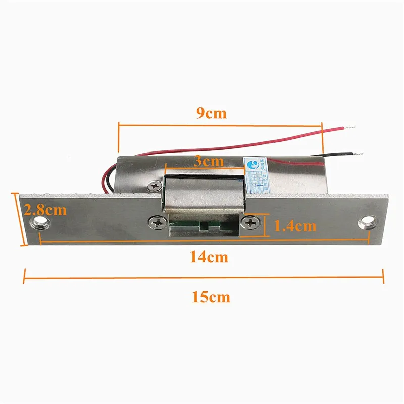 Новое поступление нержавеющая дверь 12V электрический ударный магнитный замок для контроля доступа силовые замки безопасности безопасно