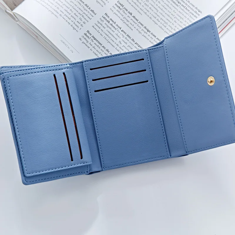 Weichen Новинка 2017 года женские короткие бумажник из модного кожзаменителя Для