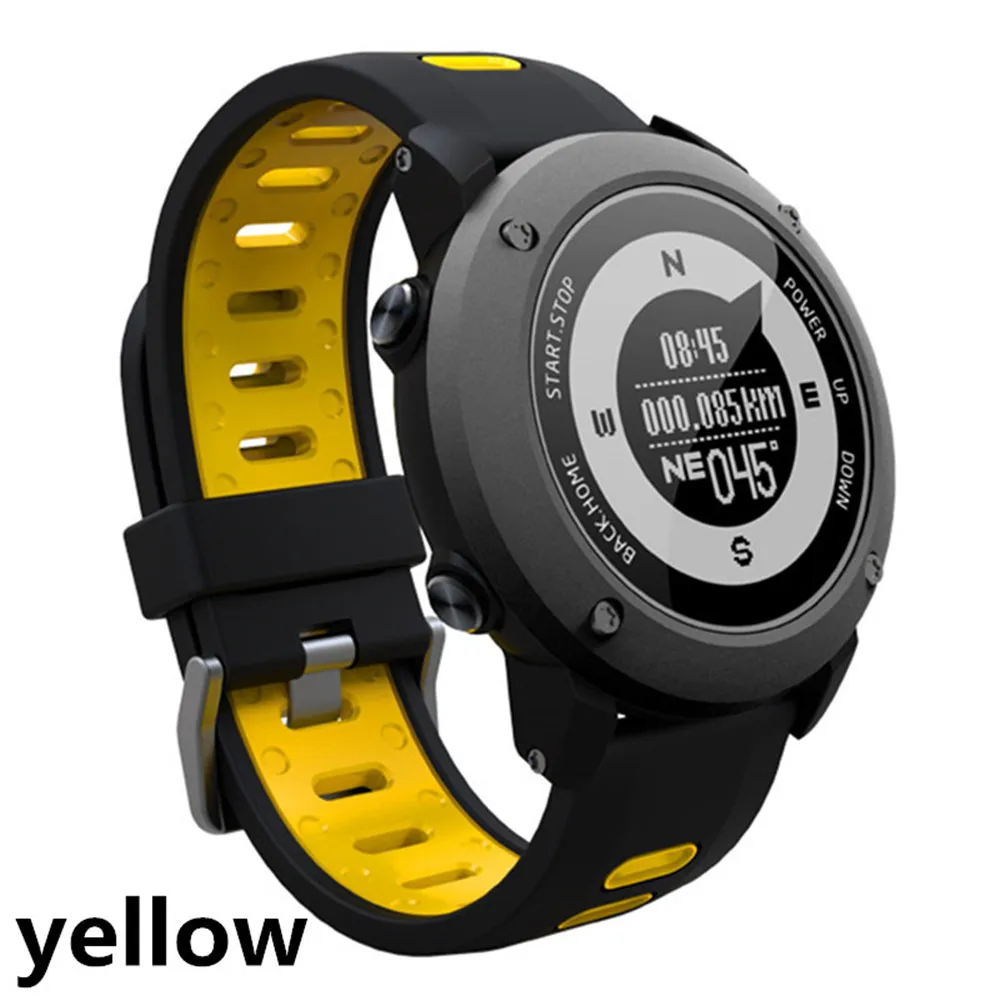 W90 gps Спорт на открытом воздухе умные наручные часы с Bluetooth пульсометр шагомер термометр альтиметр компас барометр Смарт часы мужские