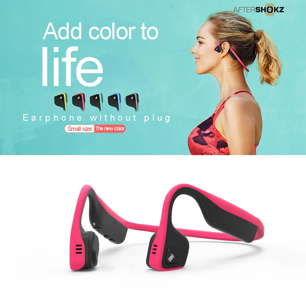 Aftershokz AS600 Trekz titanium Air открытые беспроводные наушники костной проводимости для Носимых устройств дропшиппинг