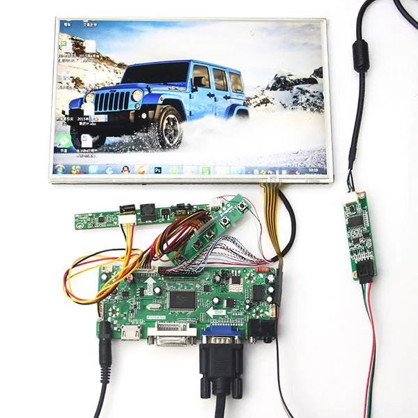Для 10,1 дюймов B101UAN02 1920*1200+ сенсорная панель+ HDMI+ VGA+ DVI ЖК-плата контроллера