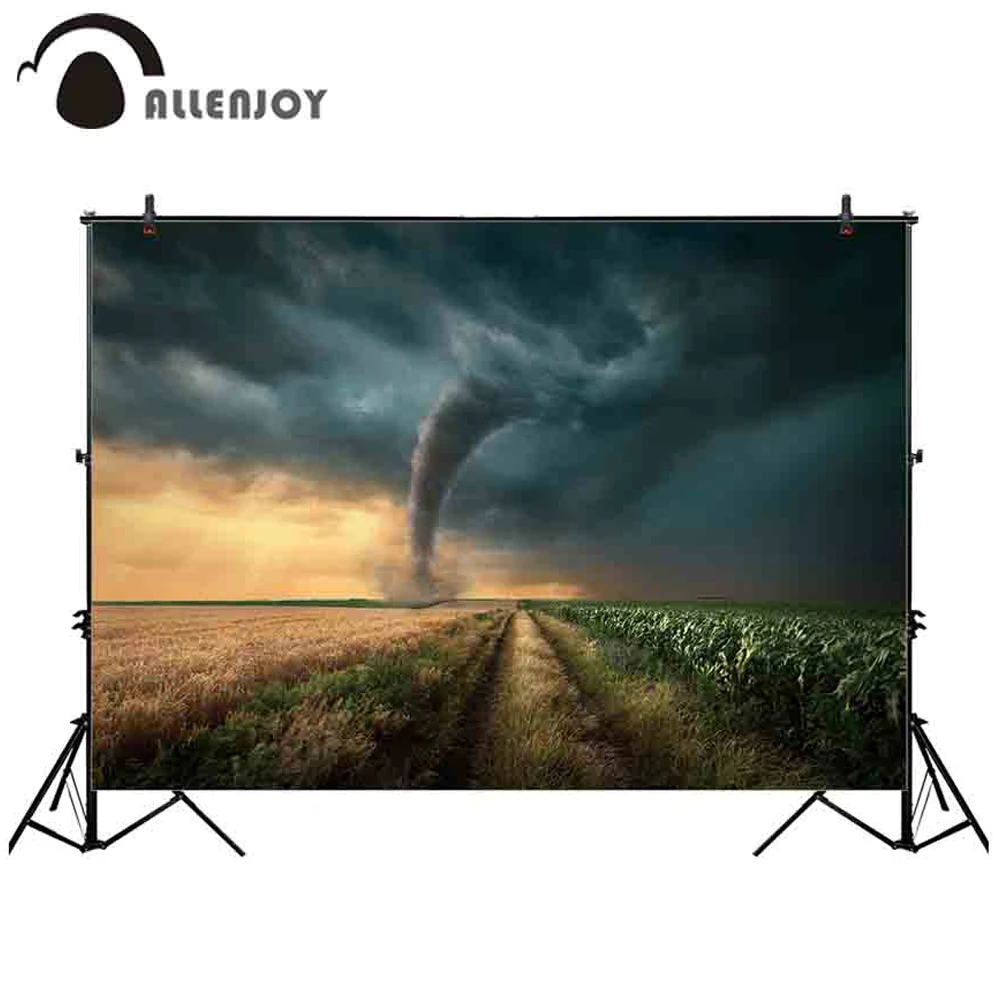 Allenjoy фон для фотостудии somber ominous tornado культиватор с полями профессиональный