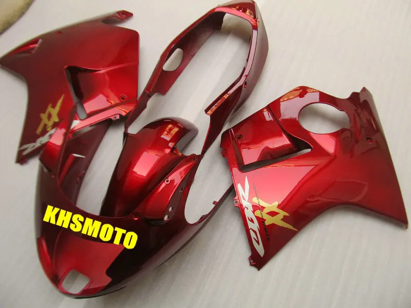ABS Комплект Красного обтекателя Для HONDA CBR1100XX 97 98 99 00 01 02 03 CBR 1100XX 1997 2000 2003 набор