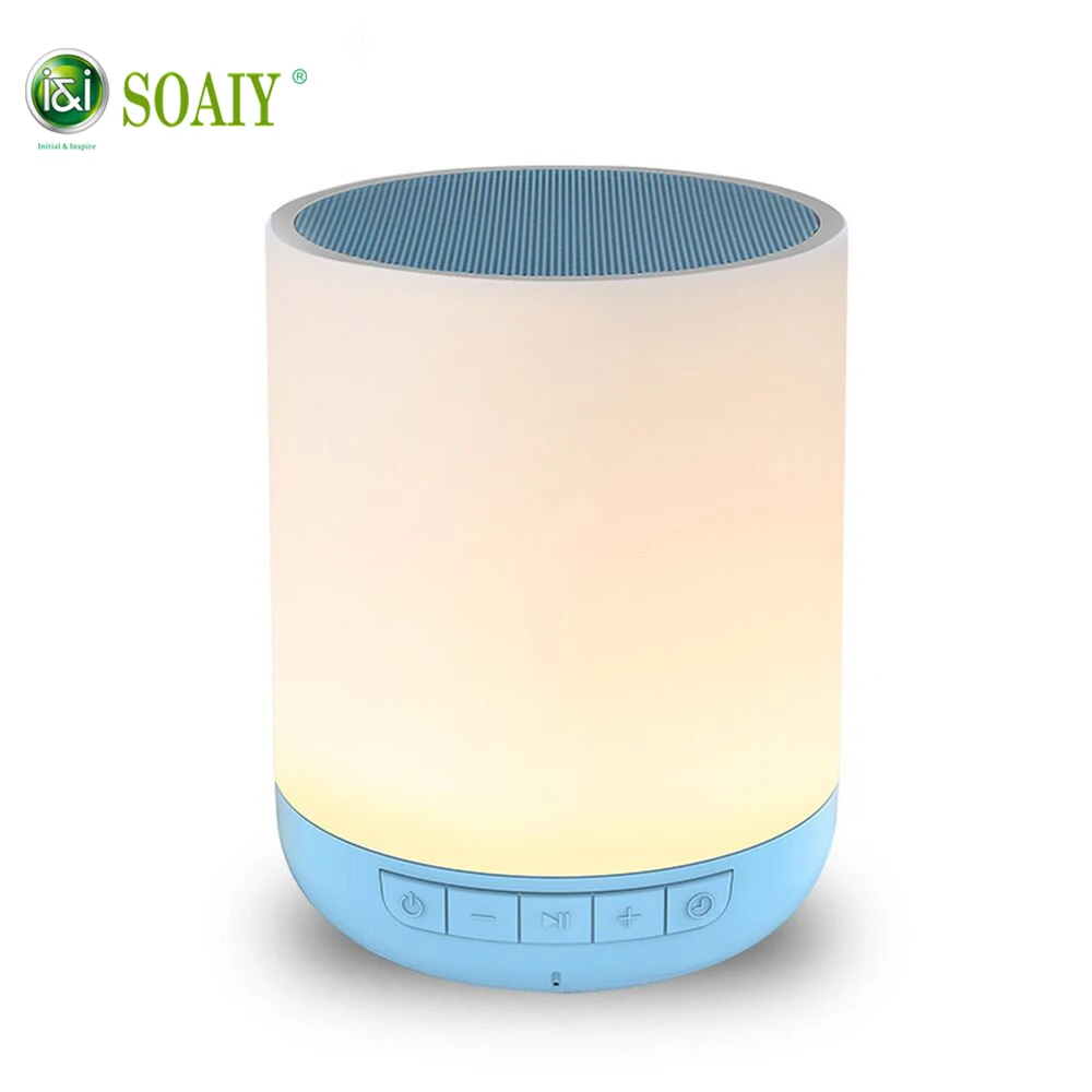 100% Оригинальный SOAIY S55 Радужный беспроводной Bluetooth динамик реальное время работы 8