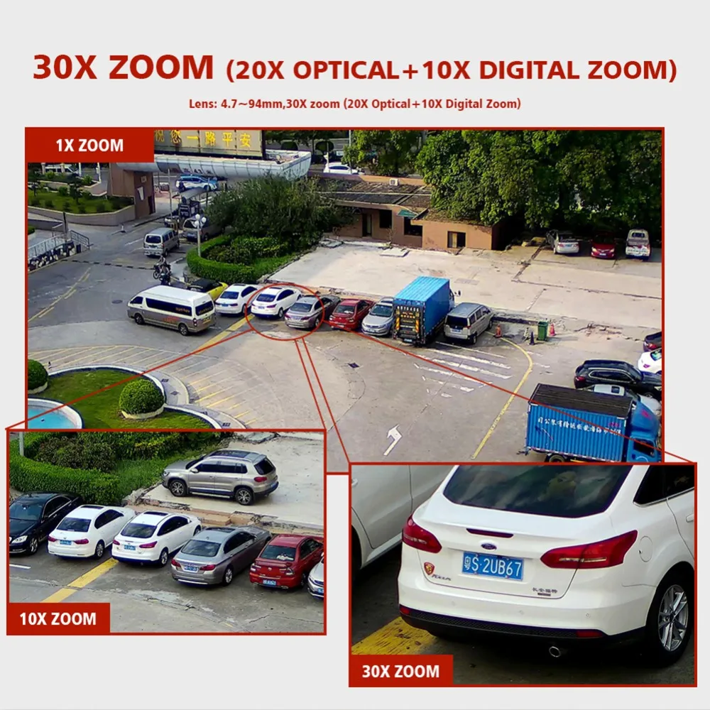 4MP 5MP PTZ IP камера 1080P Открытый ONVIF 30X зум водонепроницаемый IP66 Мини скоростная купольная камера H.264 IR 120 м CCTV камера безопасности