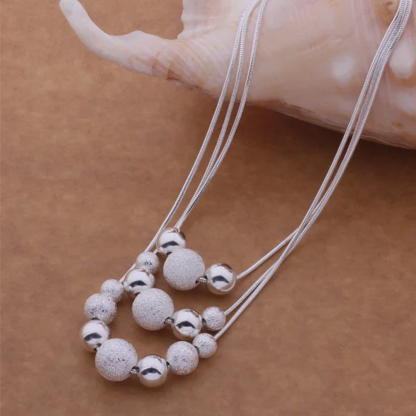 Женское ожерелье с подвеской AN493 модное серебряное ожерелье/aujajlqa aznajqua|jewelry