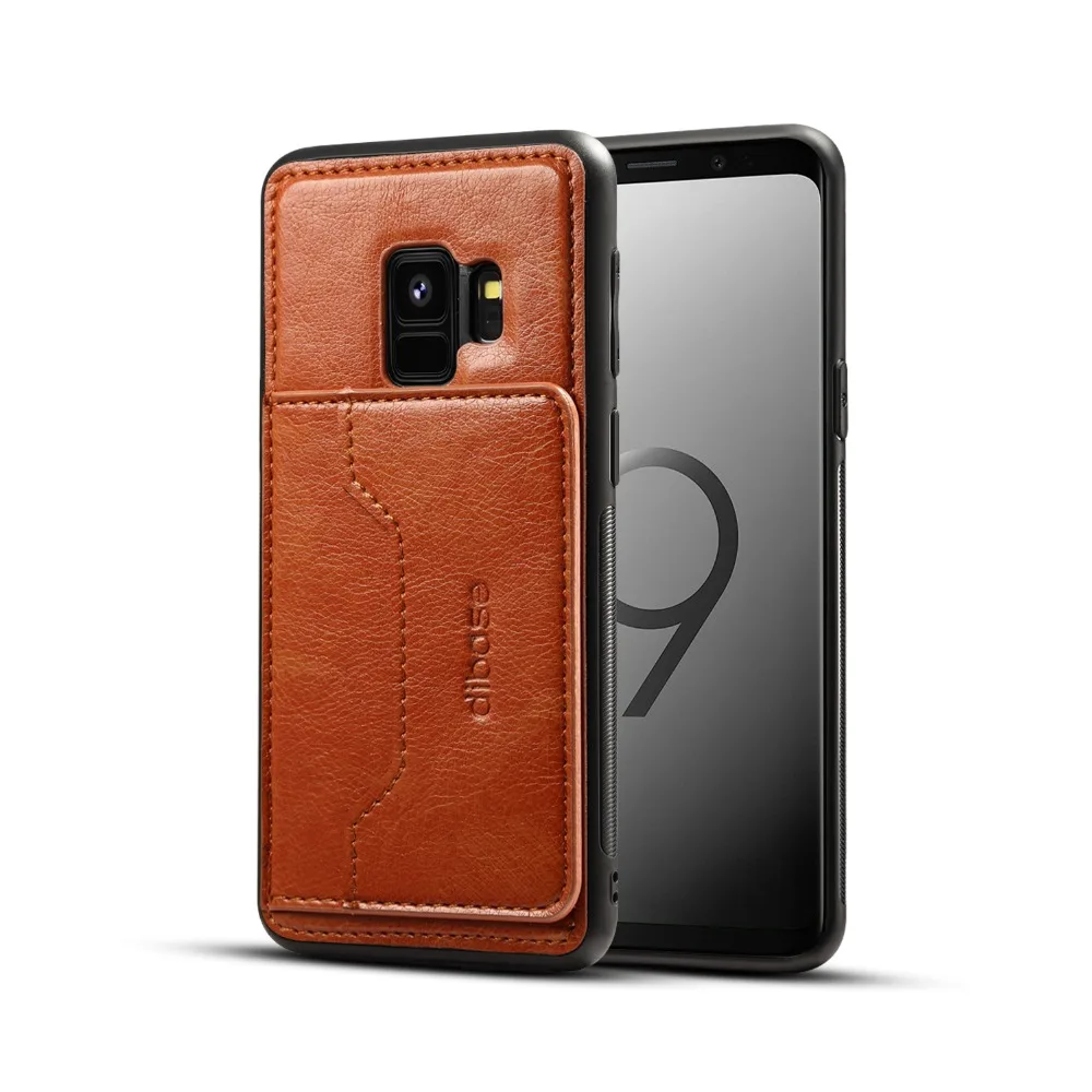 (Коричневый) сайте dibase Мода жесткий чехол из поликарбоната для samsung Galaxy S9 с