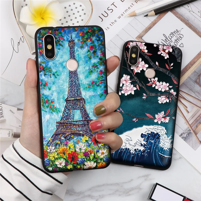 ТПУ 3D с тиснением и изображением Coque для спортивной камеры Xiao mi Red mi Note 7 6 8 Pro 4X 4A 5 Plus 6A 5A 7A mi 8 9 Lite A1 A2 A3 F1 CC9 CC9E для Red mi Note 7 Чехол